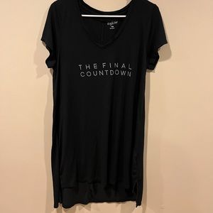 The final countdown maternity shirt